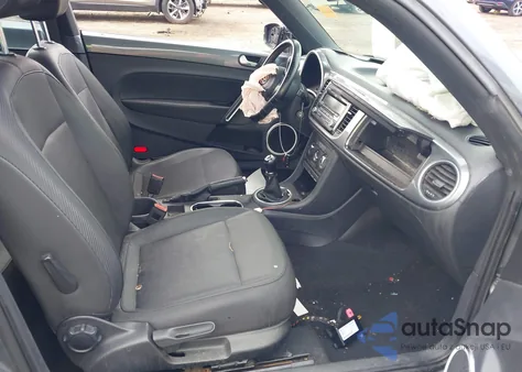 2014 Volkswagen Beetle 2.5L из США, поврежденный, VIN 3VWHP7AT4EM608301